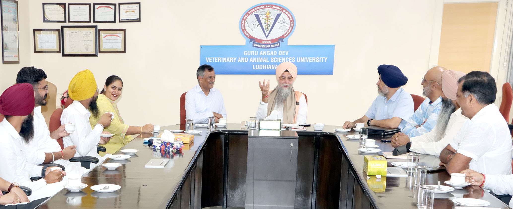  ਵੈਟਨਰੀ ਯੂਨੀਵਰਸਿਟੀ ਨੇ ਨੌਜਵਾਨ ਔਰਤ ਉਦਮੀ ਨਾਲ ਪਸ਼ੂ ਫ਼ੀਡ ਸੰਬੰਧੀ ਸਮਝੌਤਾ ਕੀਤਾ ਕਲਮਬੰਦ